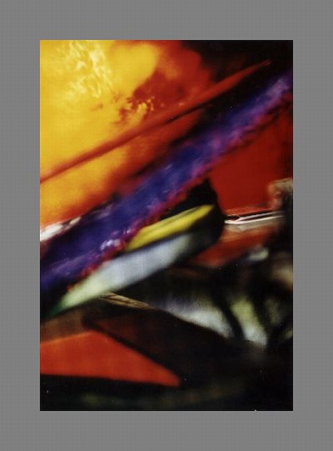 Abstrakter Expressionismus der Farbfotografie